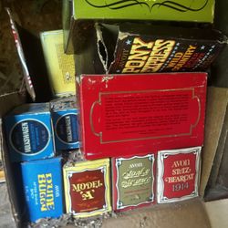 Vintage Avon Collectible Cologne Bottles In Original Packaging 