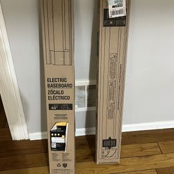 NEW (2) Cadet 4ft Electrichh Baseboard Heaters 240V-1000W-In Box