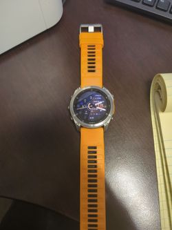 Garmin watch Fenix ( orange 51mm )
