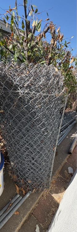 Chain link fence