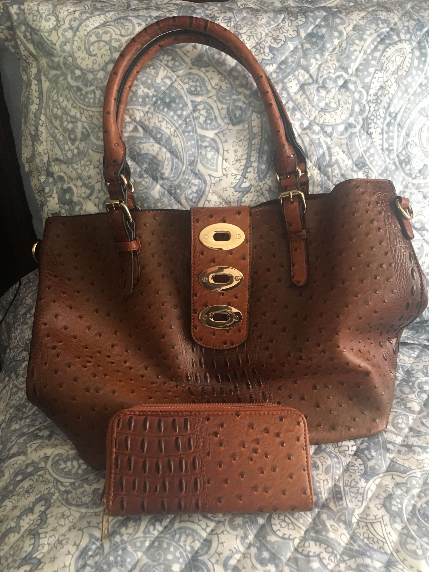Brown handbag