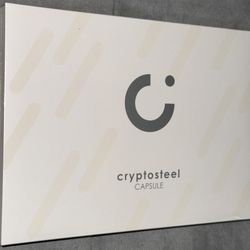 Cryptosteel Capsule Solo Stainless Steel Password & Seed Phrase Storage Solution