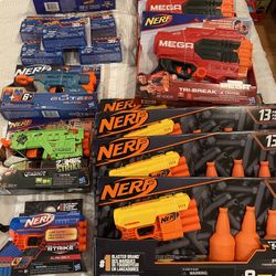 Several New Nerf Guns - $8 Each - Water And Ammo 