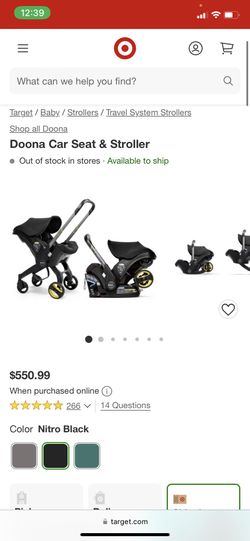 Doona Car seat And Stroller for Sale in Haltom City TX OfferUp