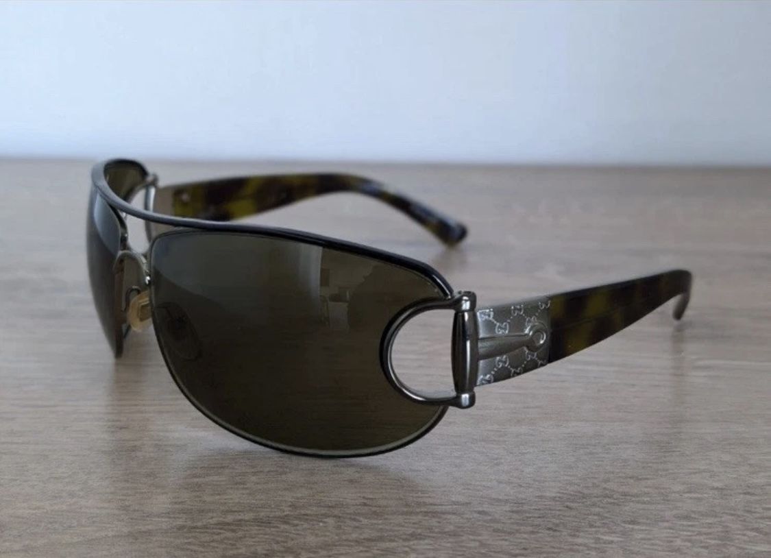 GUCCI GG 2760/S Tortoise Horsebit Sunglasses - AUTHENTIC