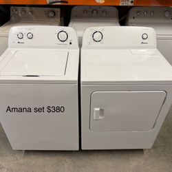 Amana Washer Dryer