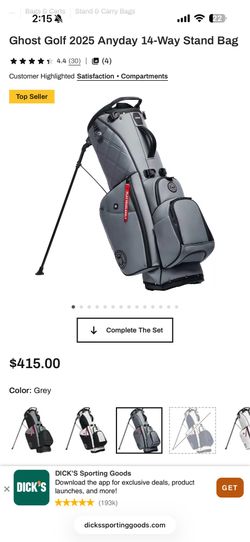 Ghost Golf Anyday 14-Way Bag