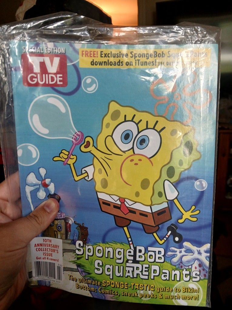 TV Guide SpongeBob SquarePants 10th Anniversary