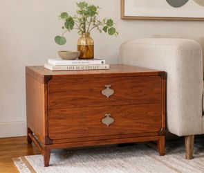 Mid-Century Modern end table by John Keal for Brown Saltman