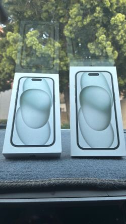 iPhone 15 still in box