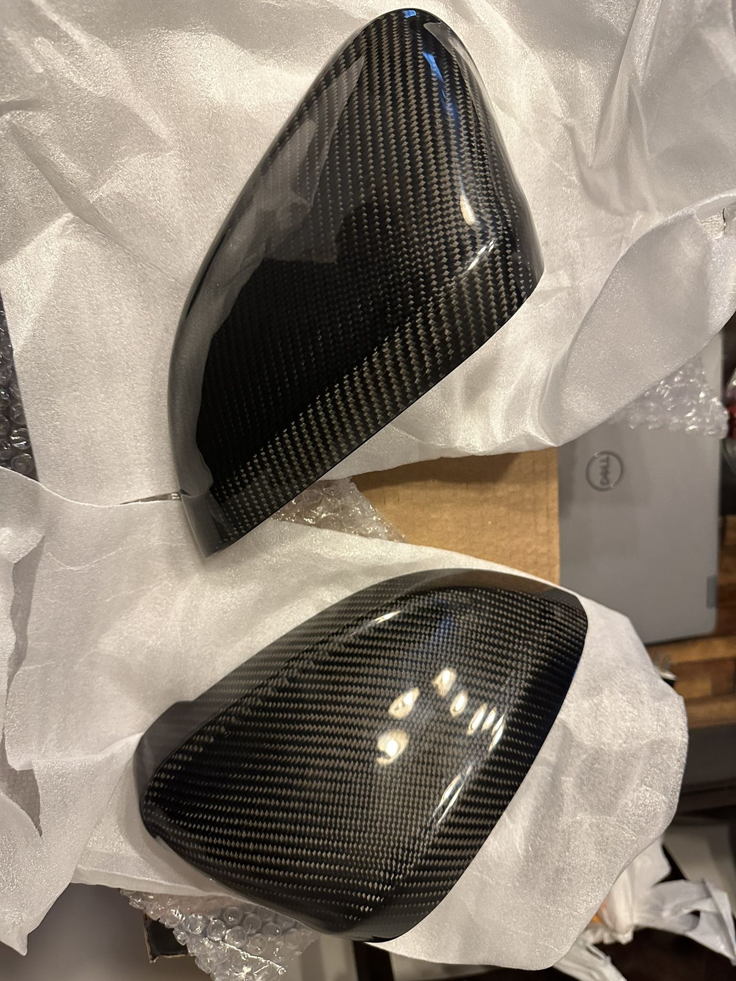 audi a4 ,s4,a5,s5 mirror cover carbon fiber