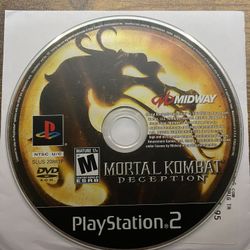 Mortal Kombat Deception PS2 $12