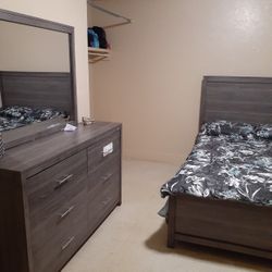 Bed And Dresser