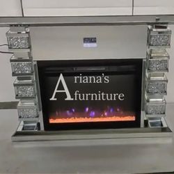 new bluetooth electric fireplace 