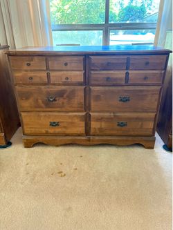 Wood Dresser