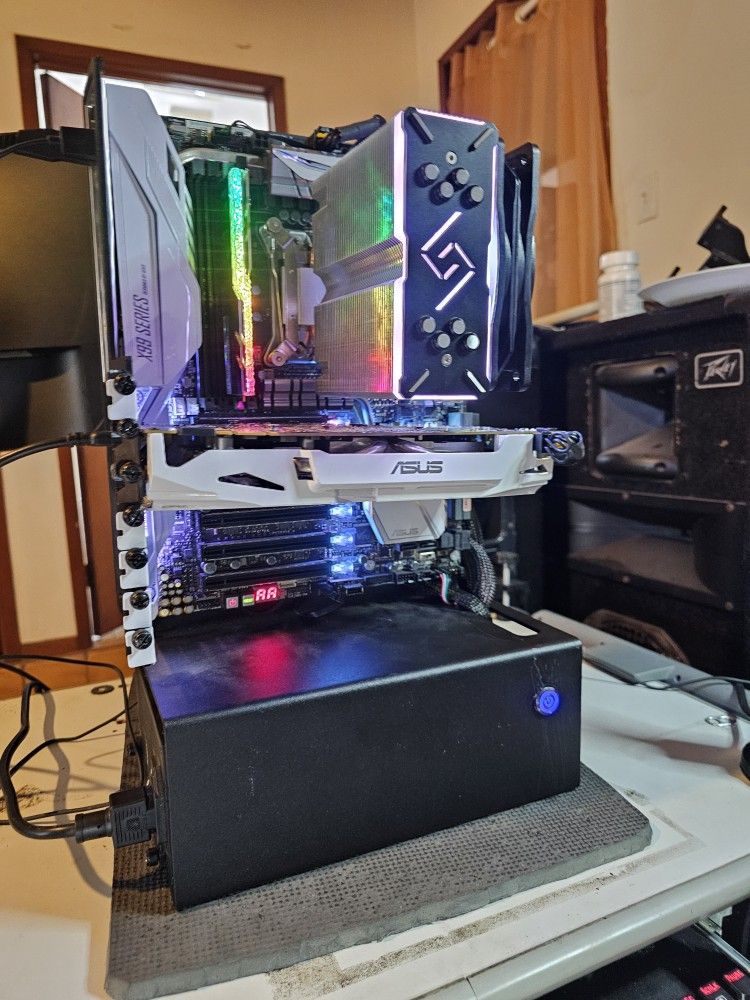 ASUS Open Air X99 Series Gaming PC i7-3.0GHz-Xtreme-CPU. 16GB Ram 1TB SSD GPU: GTX 8GB Graphics
