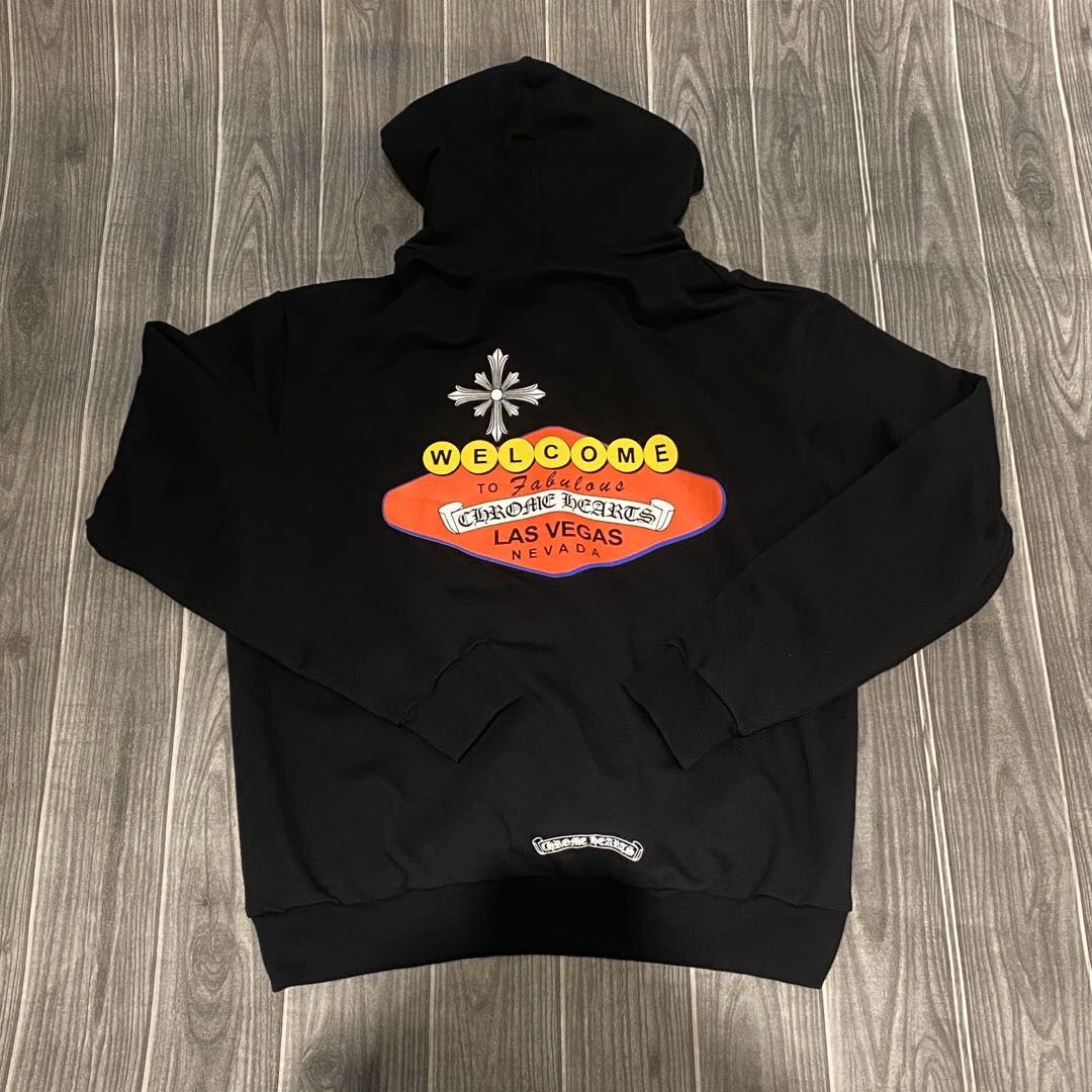 “Welcome To Las Vegas” Exclusive Chrome Heart Hoodie