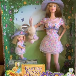 Barbie & Kelly Easter Bunny Fun 