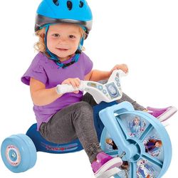 Fly Wheels Frozen 2 10" Junior Cruiser Ride-On, for Ages 2-4

