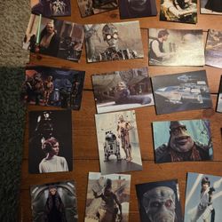 35 Different Vintage Star Wars Post Cards 