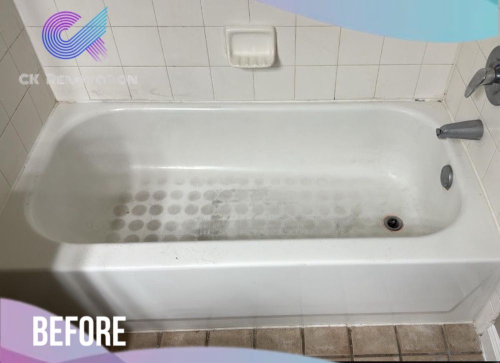 BATHTUB!! REGLAZE! Like New