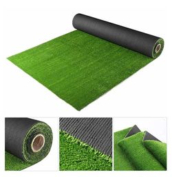 Artificial Grass Turf Fake Grass Synthetic Carpet Mat Patio Yard Decor Landscaping 65'x5' - Remodeling Needs - Spring Season Sale