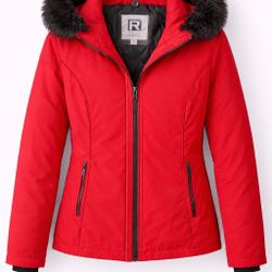 🔴 Wear Rampage Red Winter Jacket – Size M