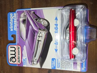 New Auto World Ultra Red  Plymouth Fury $30