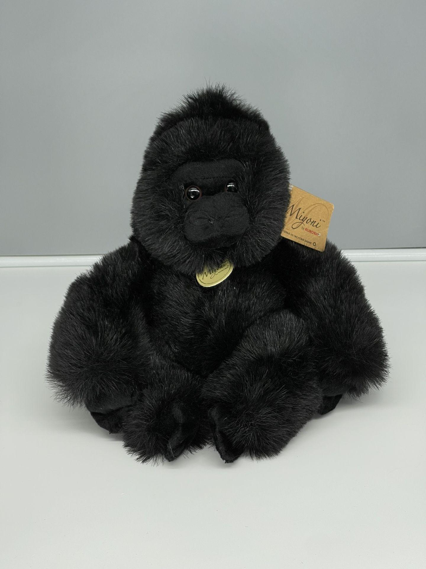 Aurora Miyoni Gorilla Stuffed Animal - Plush - Lifelike detail. NWT
