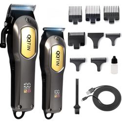 Hair Clippers for Men Professional, 7500RPM Cordless Clippers and Trimmers Set 