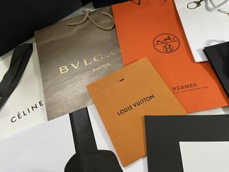 gucci and louis vuitton shopping bags