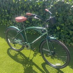 Beach cruiser bike
