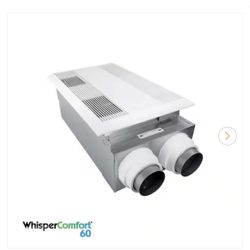 WhisperComfort 60-Energy Recovery Ventilator (ERV), Wall/Ceiling Mount Exhaust Fan
