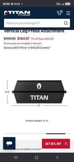 Foot plate for titan smith machine