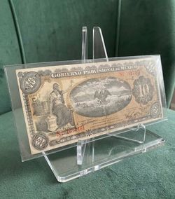 1914 10 peso Mexican Bank Note