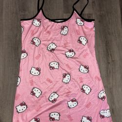 Hello Kitty Nightgown Size Large