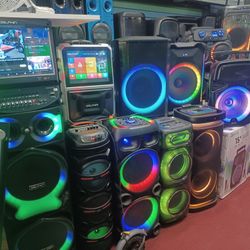 Largest Selection Of Loud Kareoke Bluetooth Party Speakers. Starting At $20