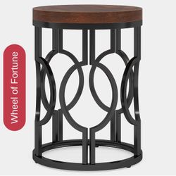 All New Round End Table
