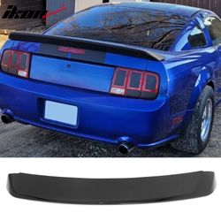 Fits 2005-2009 Ford Mustang 2DR GT500 Style Gloss Black Rear Trunk Spoiler Wing ABS