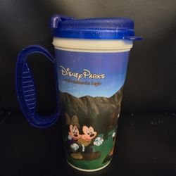 Disney Parks Drink Cup Camping Scene