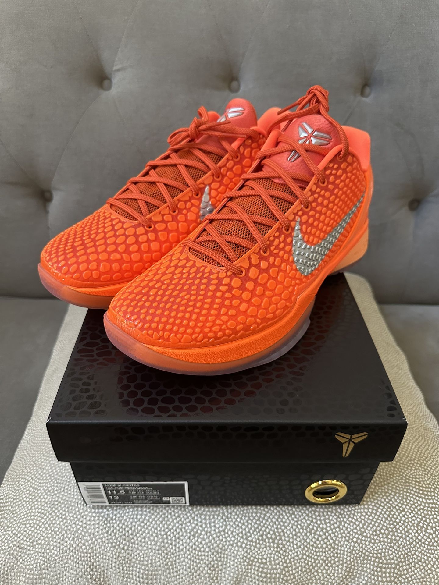 Nike Kobe 6 Protro Total Orange
