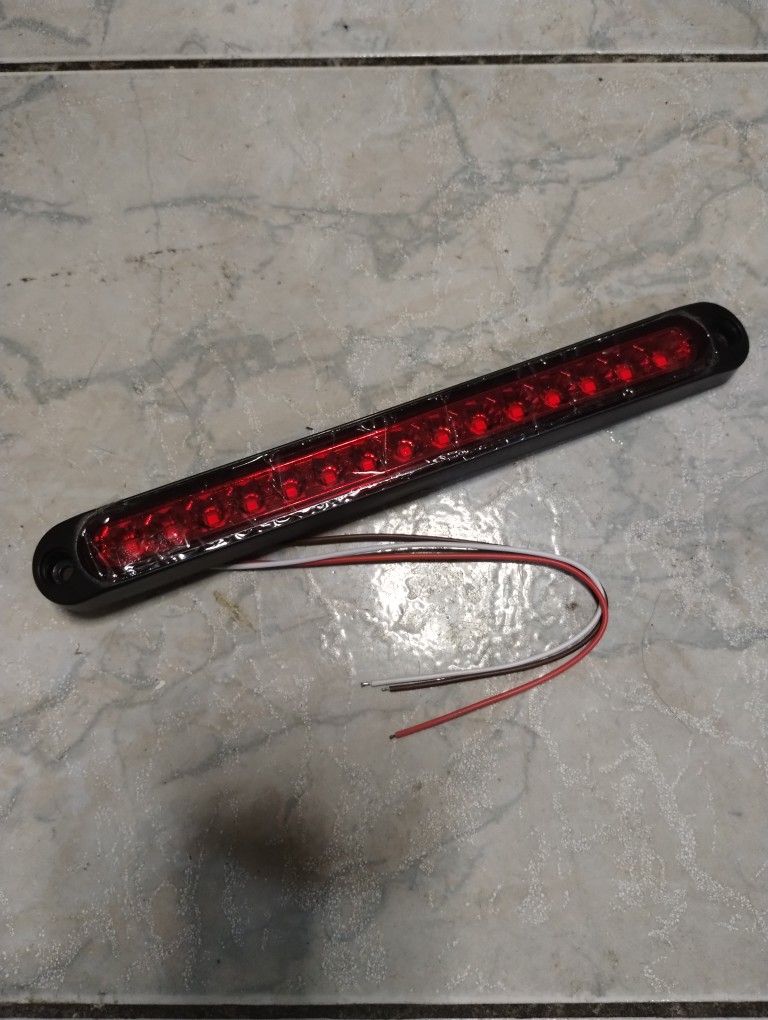Red LED Light For Trucks Brake, Light, Stop. NEW 15.00