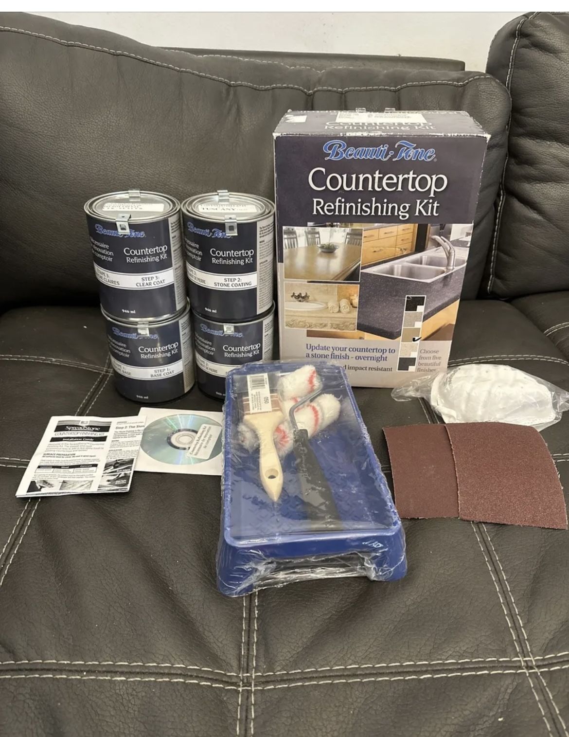 Daich Beauti-Tone Spreadstone Tuscany Countertop Refinishing 50 sq/ft Cans
