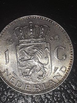 1965 Netherlands silver coin1 g