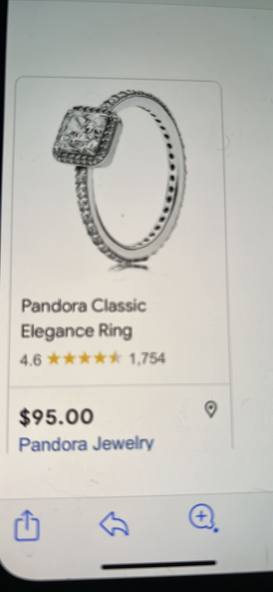 Brand New Authentic Pandora Ring