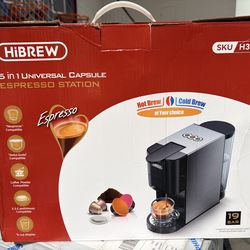 Brand New 5 in1 capsule espresso coffee maker