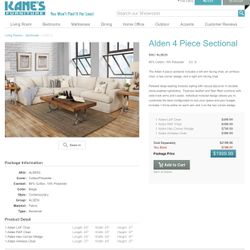 ALDEN 4-PIECE SECTIONAL