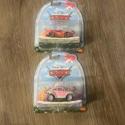 DISNEY PIXAR CARS EASTER BUGGY & LIGHTNING MCQUEEN AS EASTER BUGGY 