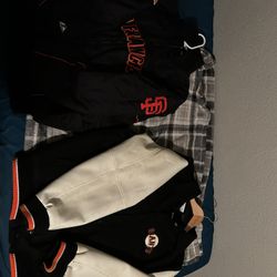 Authentic Giants Jackets (2x) (one Of Them Is Letterman)  