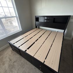 King storage Bed 